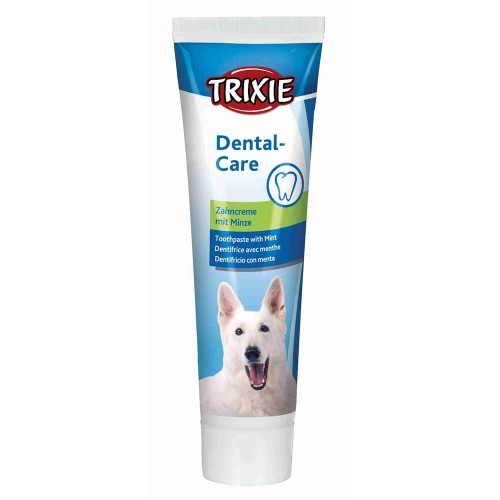 Trixie pasta de dientes con menta para perros, , large image number null
