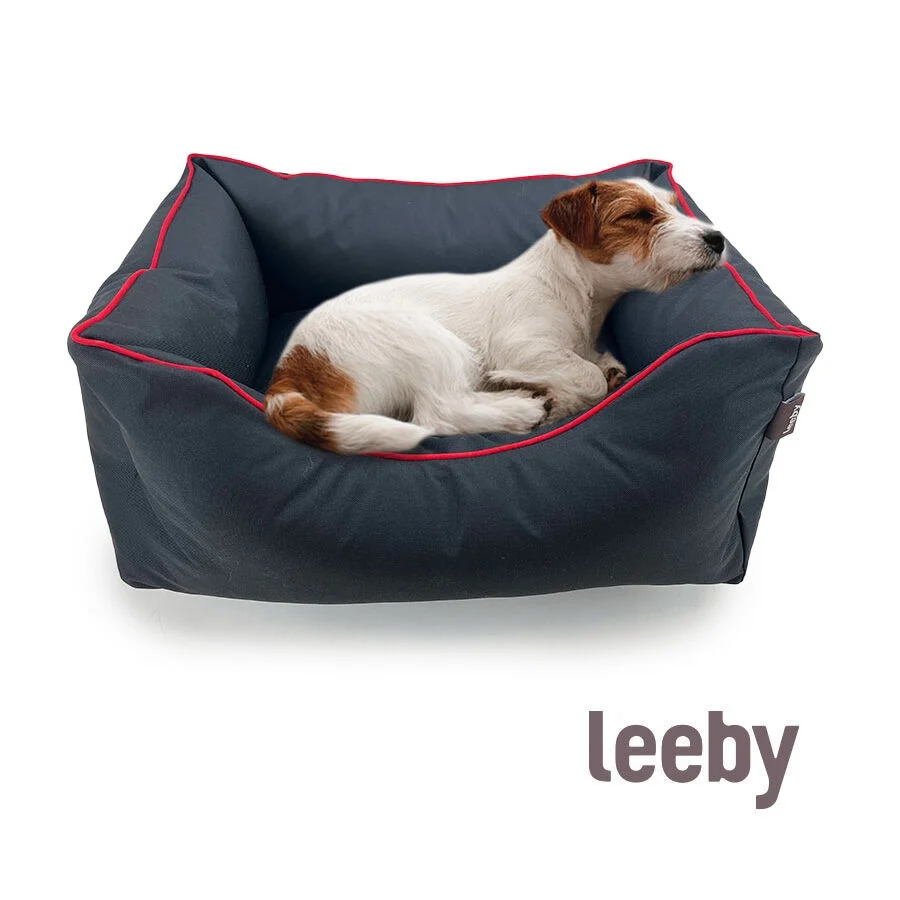 Leeby Cuna waterproof Anti Pelos Negro para perros
