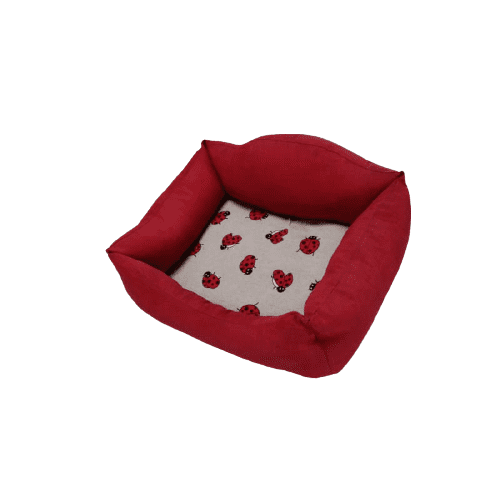 Cama Roja Mariquitas 70 cm SiestaTime