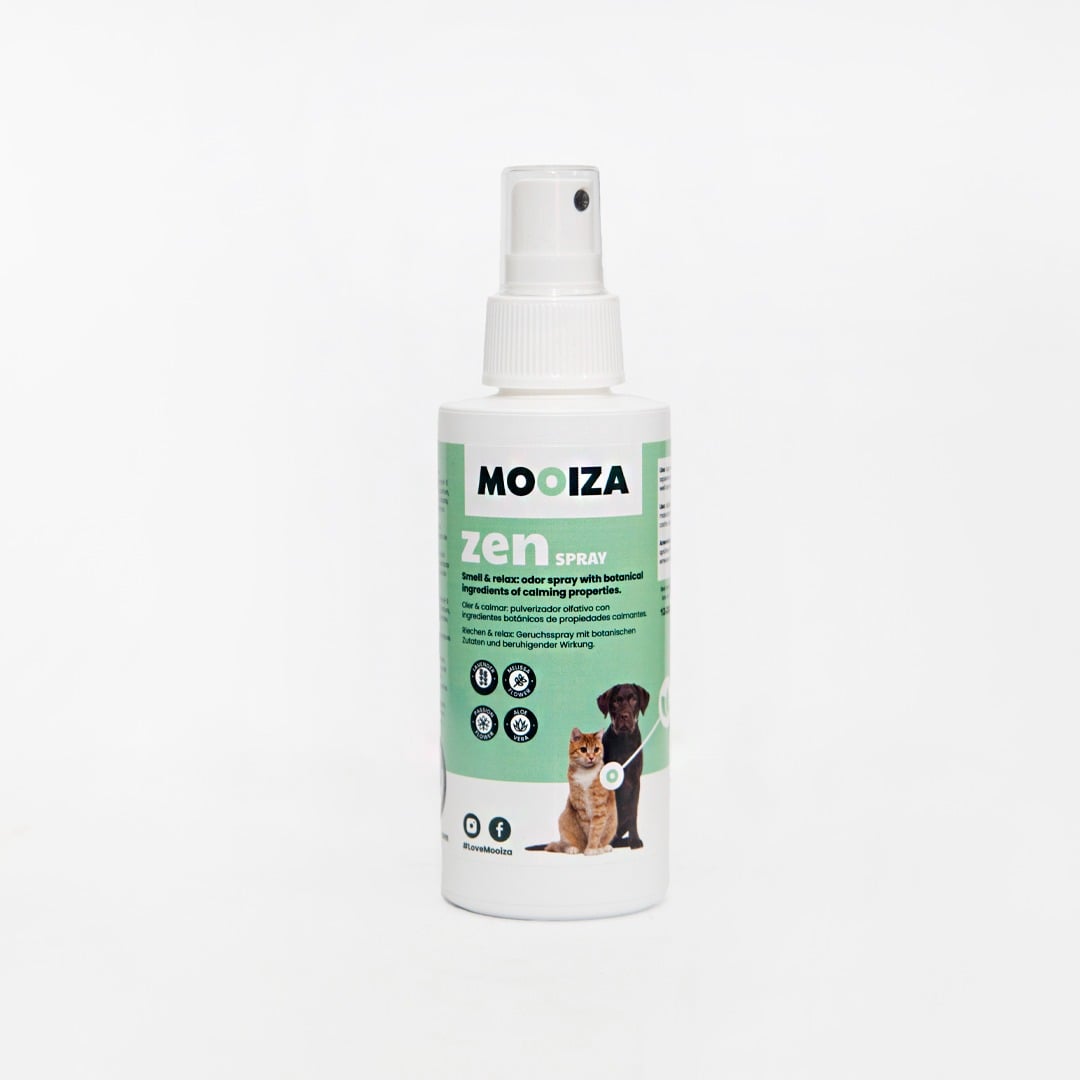 MOOIZA zen spray – efecto calmante para perros y gatos