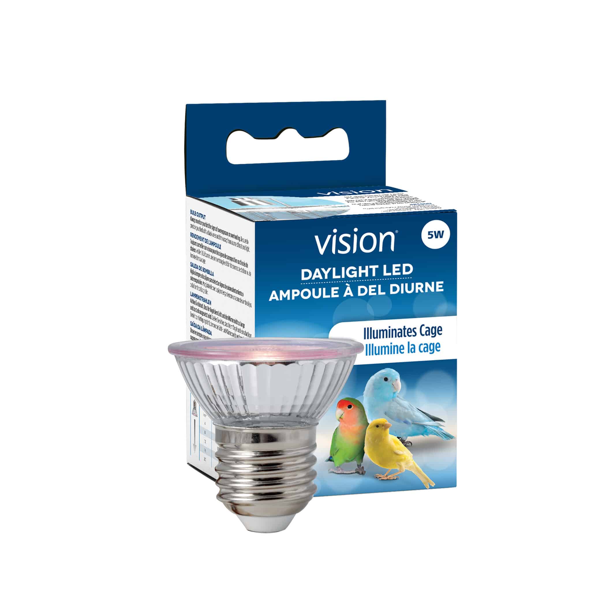 Bombilla Daylight LED para pájaros Hari Vision, 5W