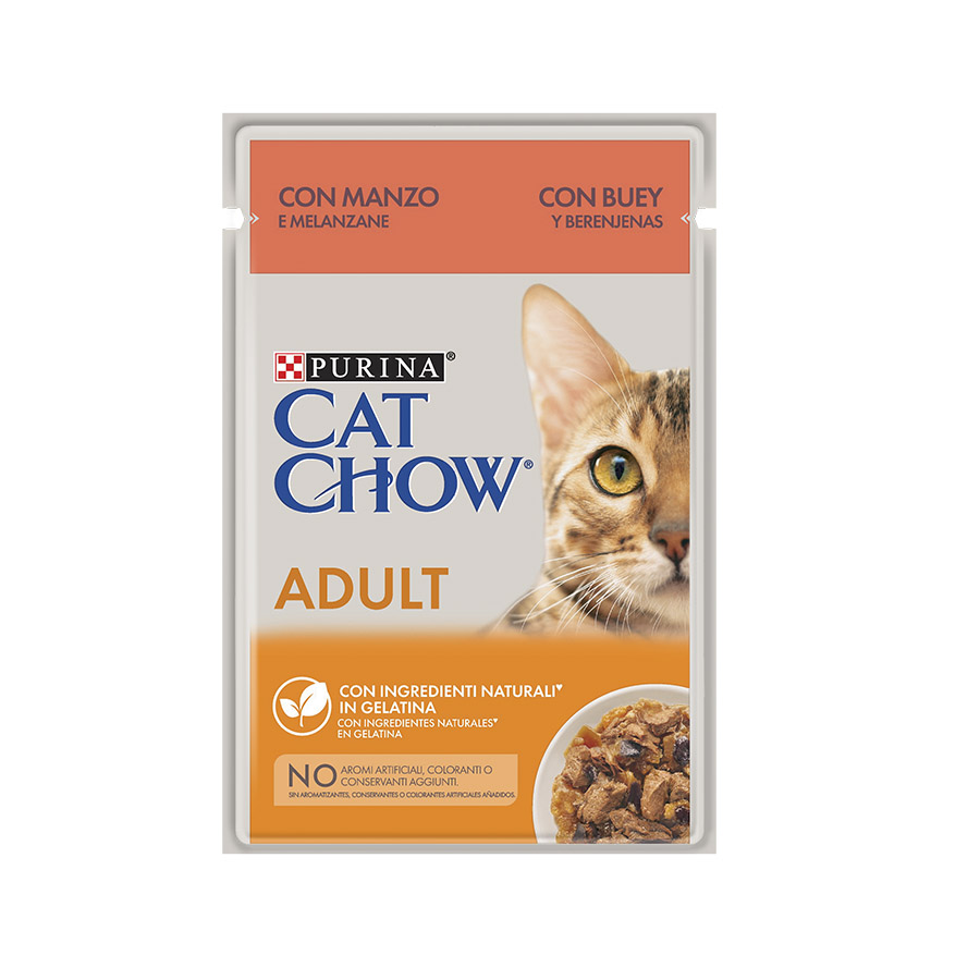 Sobres Cat Chow gato adult 85 gr image number null