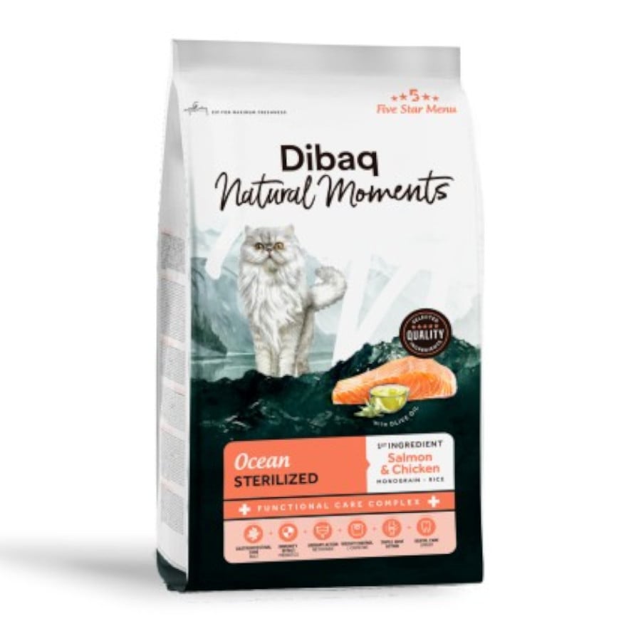 Imagen de Dibaq Natural Moments 5 Star Esterilizado Salmón