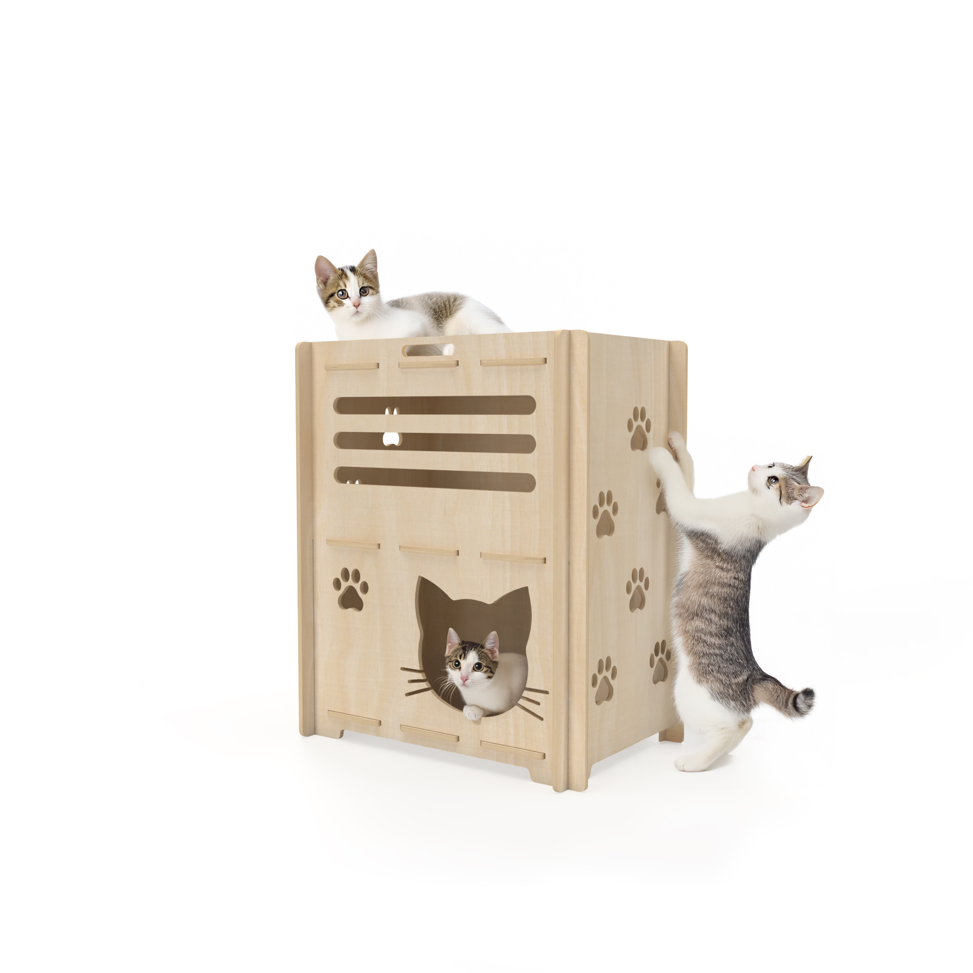 Casa de juegos para gatos