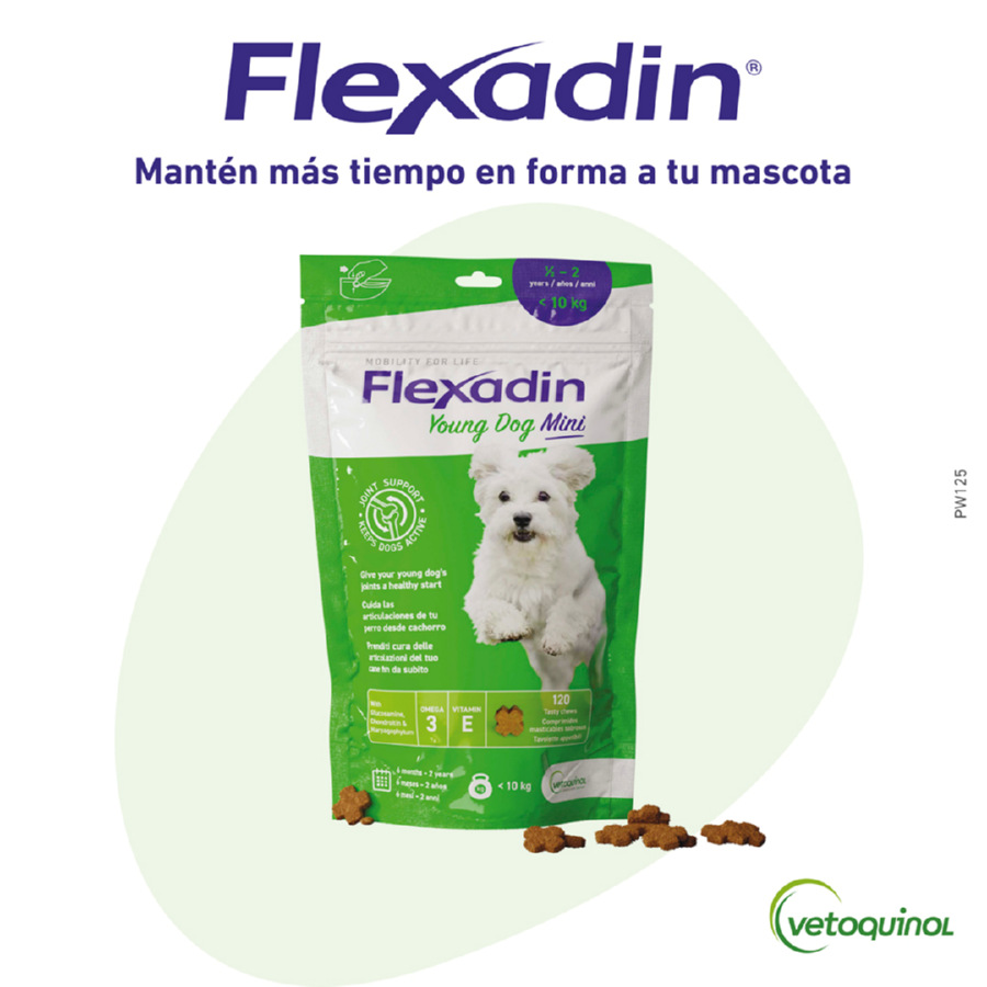 Vetoquinol Flexadin Young Mini Condroprotector para perros