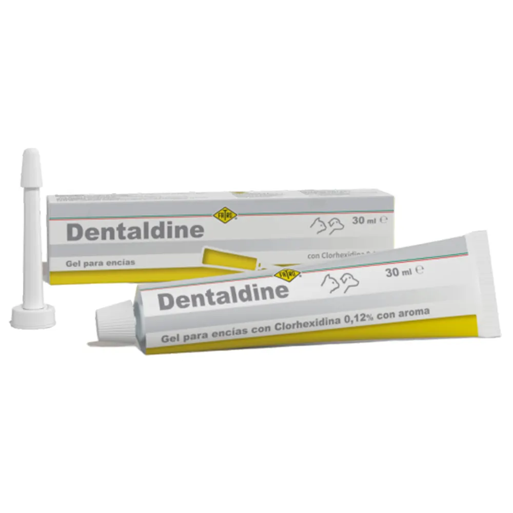 Dentaldine de Fatro es un gel bucal formulado para perros y gatos