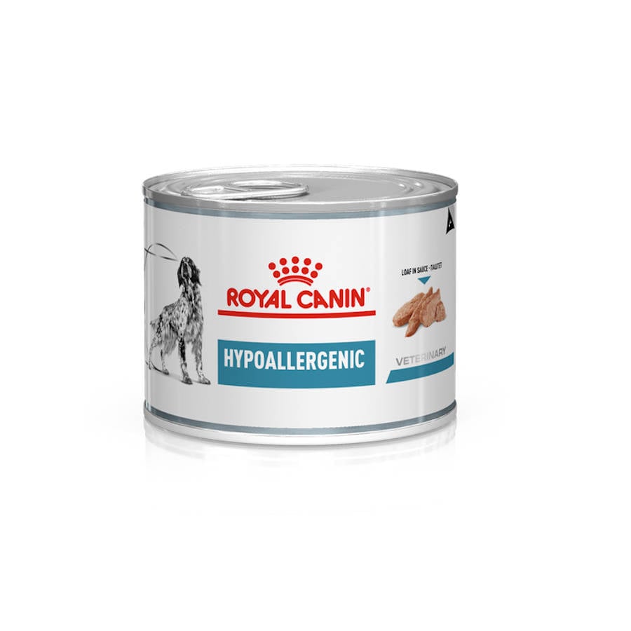 Royal Canin Veterinary Diet Hypoallergenic lata para perros
