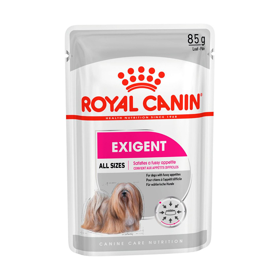 48 sobres x 85 g Royal Canin Exigent paté sobre para perros ¡Pack ahorro!