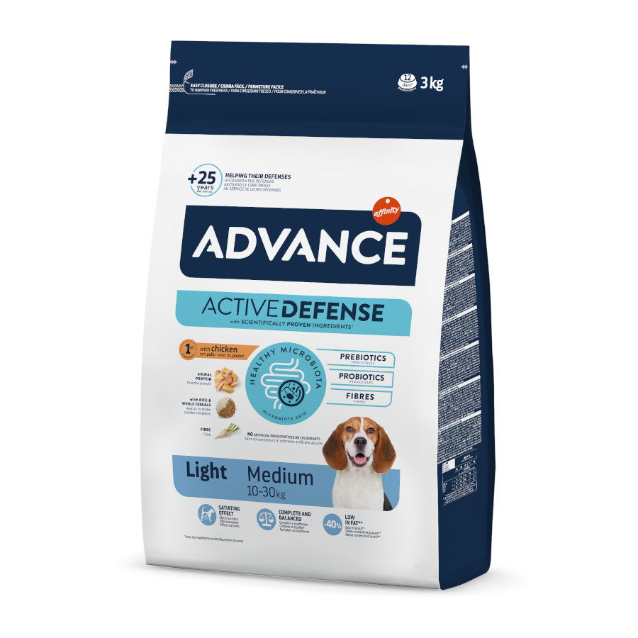 Advance Active Defense Medium Light Pollo y Arroz