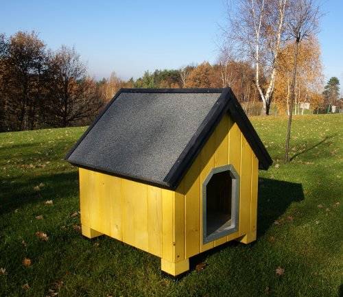 caseta alpine amarilla yellow perro dog house technical pet