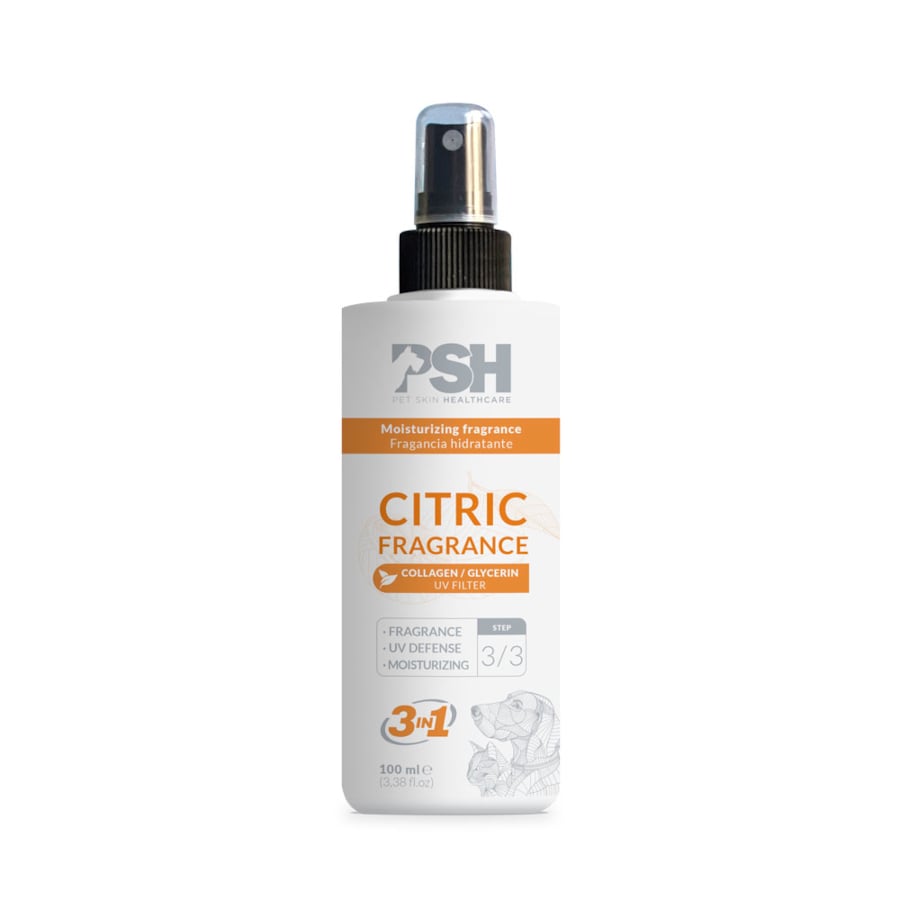 PSH Citric Fragancia 3 en 1 para perros y gatos
