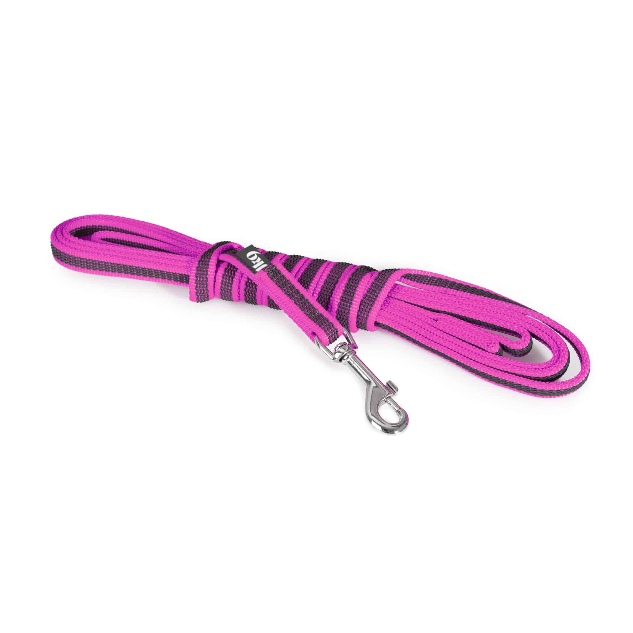 Correa engomada 14mmx3 m Rosa con asa
