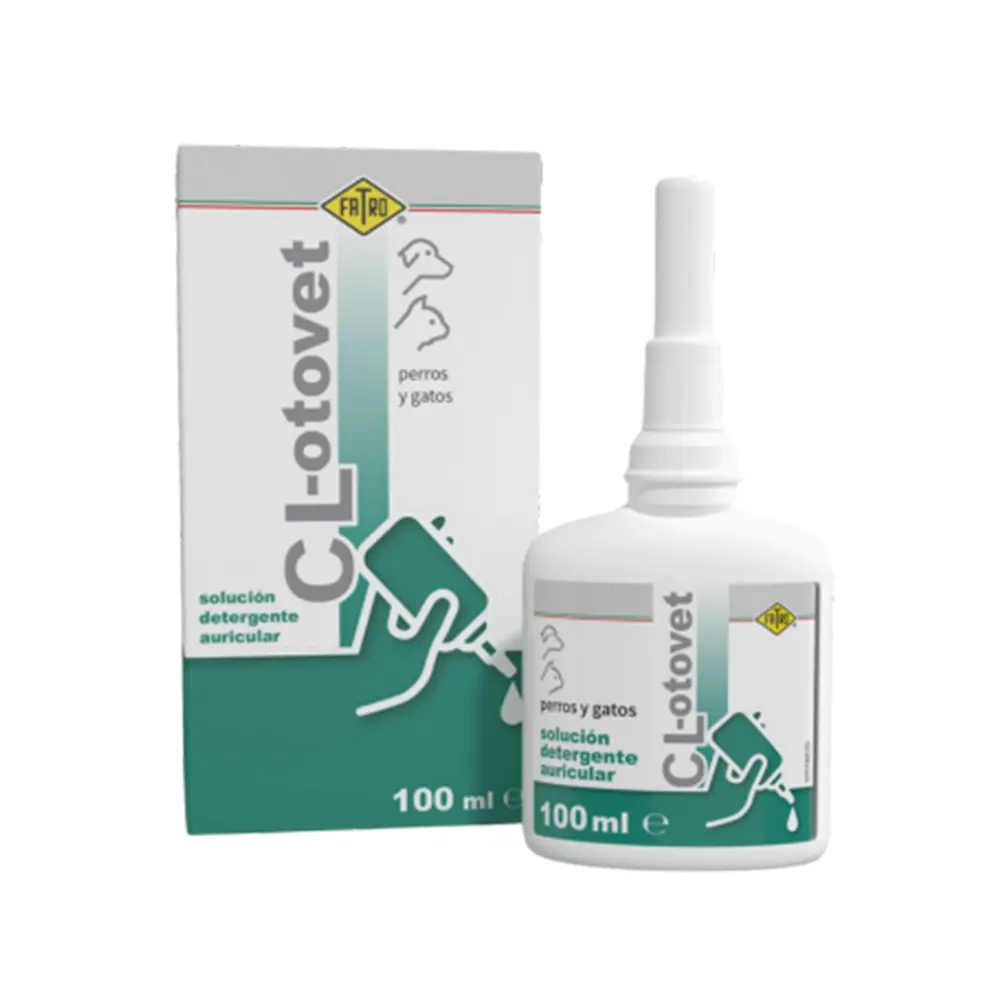 CL-Otovet solución auricular que facilita la limpieza para perros y gatos