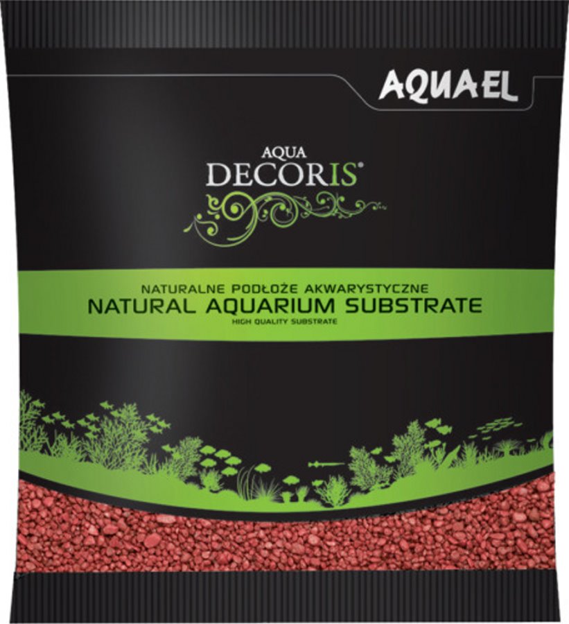 Aquael AQUA DECORIS COLOURED QUARZ ROJO