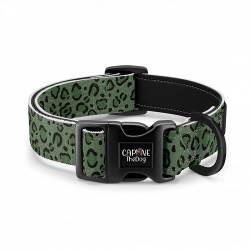 CaponeTheDog Collar regulable estampado Animal print