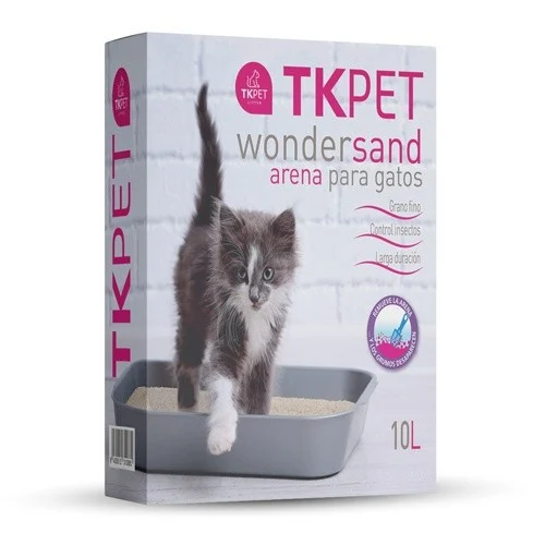 L TK-Pet Litter Wondersand Arena Natural para gatos