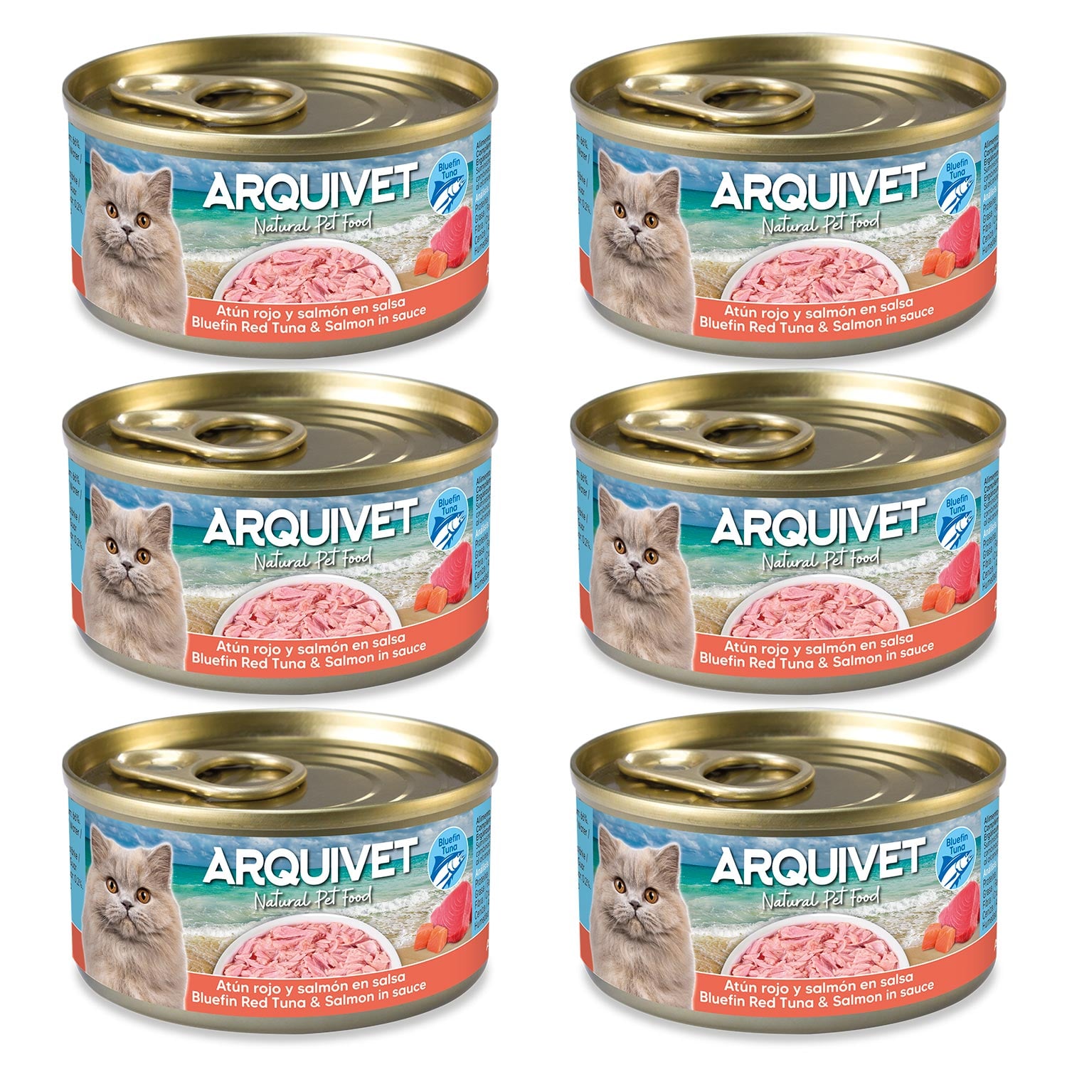 Blue Fin Red Tuna with Salmon 80gr