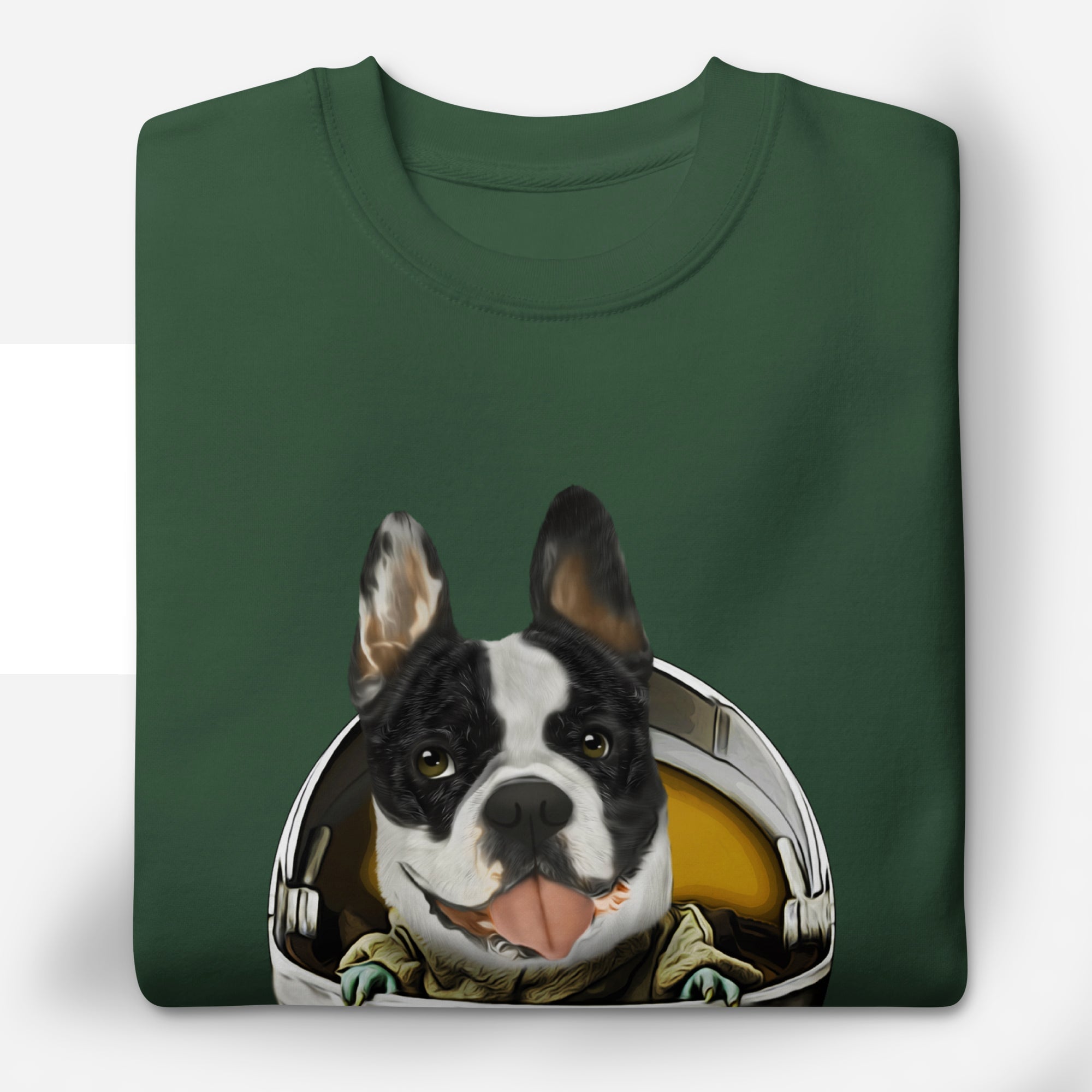 Mascochula Sudadera Verde personalizada Unisex