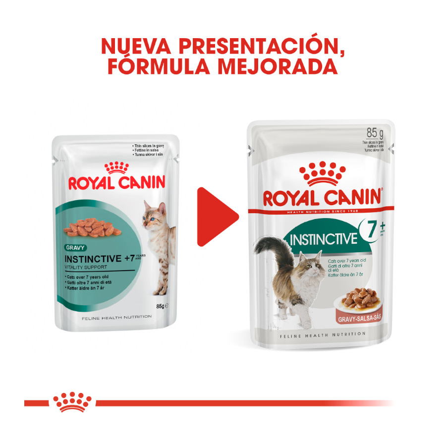 Royal Canin Senior +7 Instinctive sobres para gatos, , large image number null