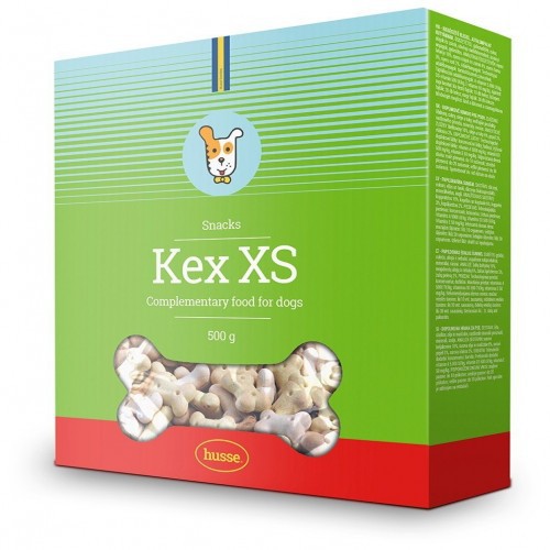 Galletas Husse Kex XS para perros sabor Leche y Vegetales, , large image number null
