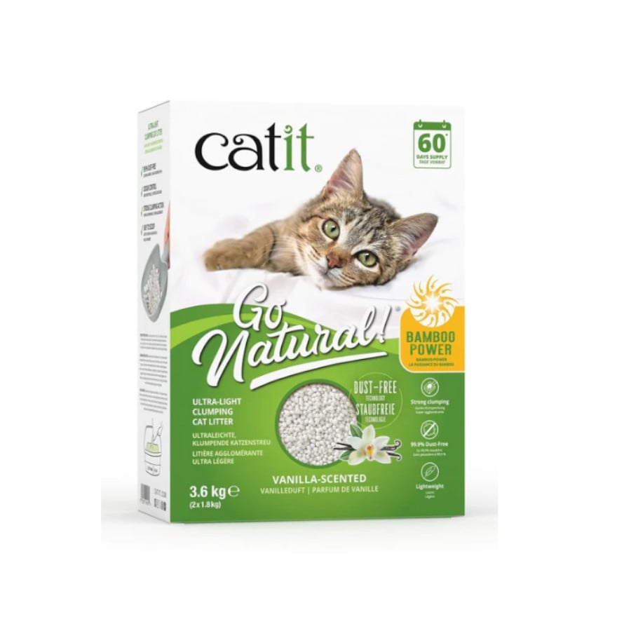 Catit Go Natura! Arena Biodegradable Bambú para gatos