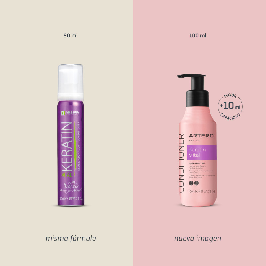 Artero Keratin Vital Acondicionador para perros