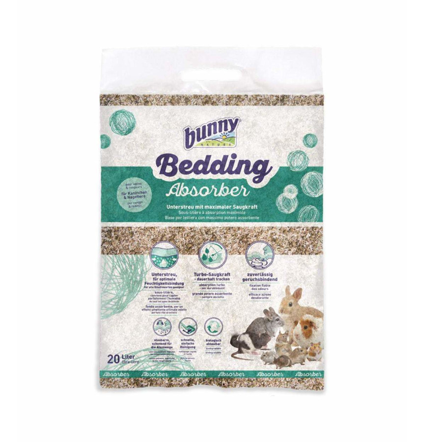 20 L Bunny Nature Bedding Absorber Lecho natural para roedores