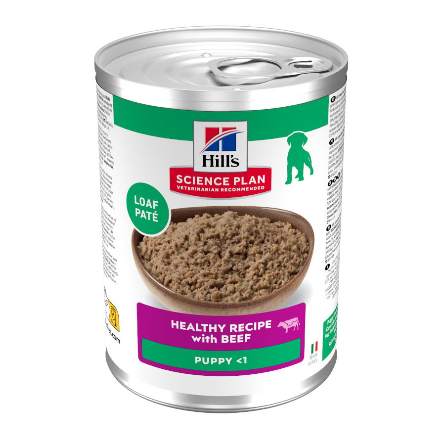370 g Hill's Science Plan Puppy Ternera en Paté lata para perros