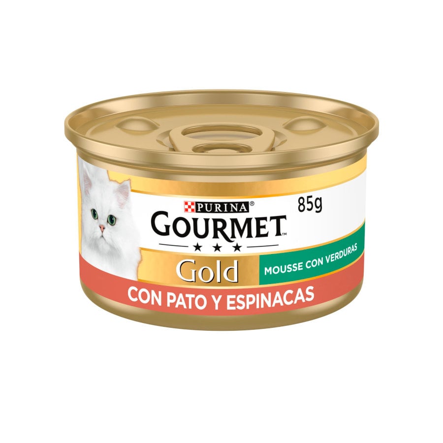 Gourmet Gold Mousse de Pato con Espinacas