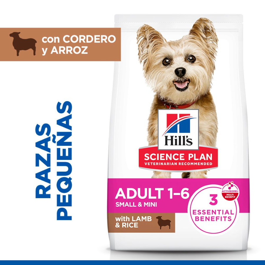 Hill's Science Plan Adult Small y Mini Cordero