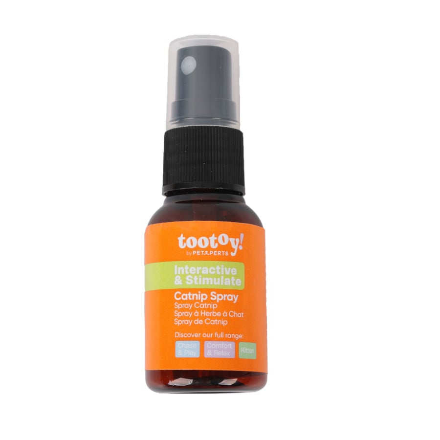 Tootoy! Spray de catnip estimulador para juguetes de gato