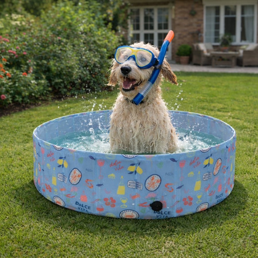 Summer Vibes Piscina Dolce Vita Refrescante para perros