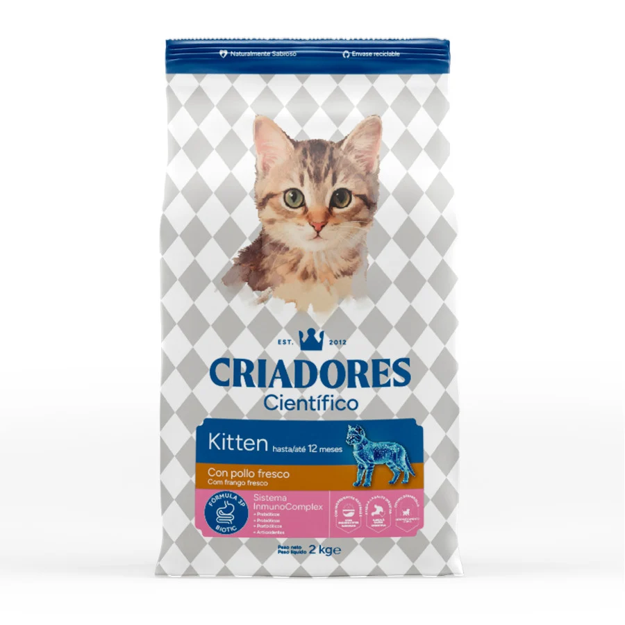 Criadores Científico Kitten pollo pienso para gatitos