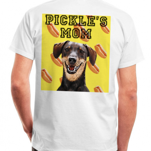 Camiseta de algodón personalizada perritos calientes color Amarillo, , large image number null