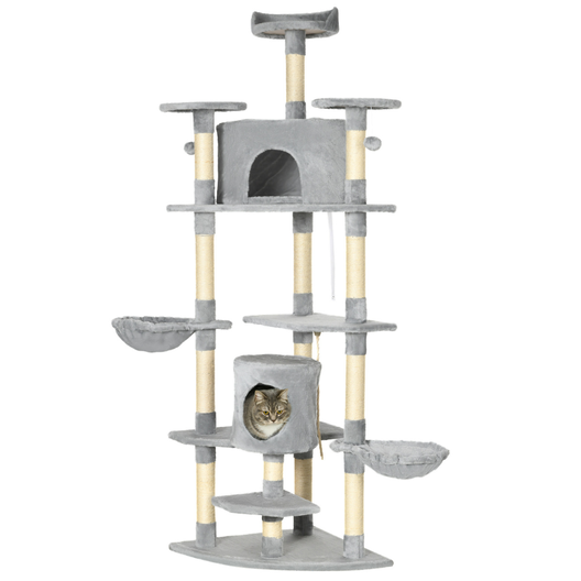 PawHut Árbol Rascador Grande para gatos