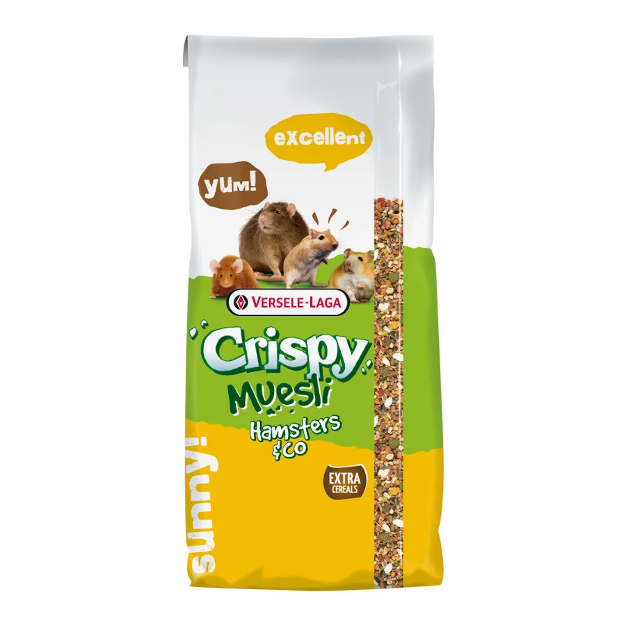 Versele-Laga Crispy Muesli Hamsters & Co Alimento para roedores