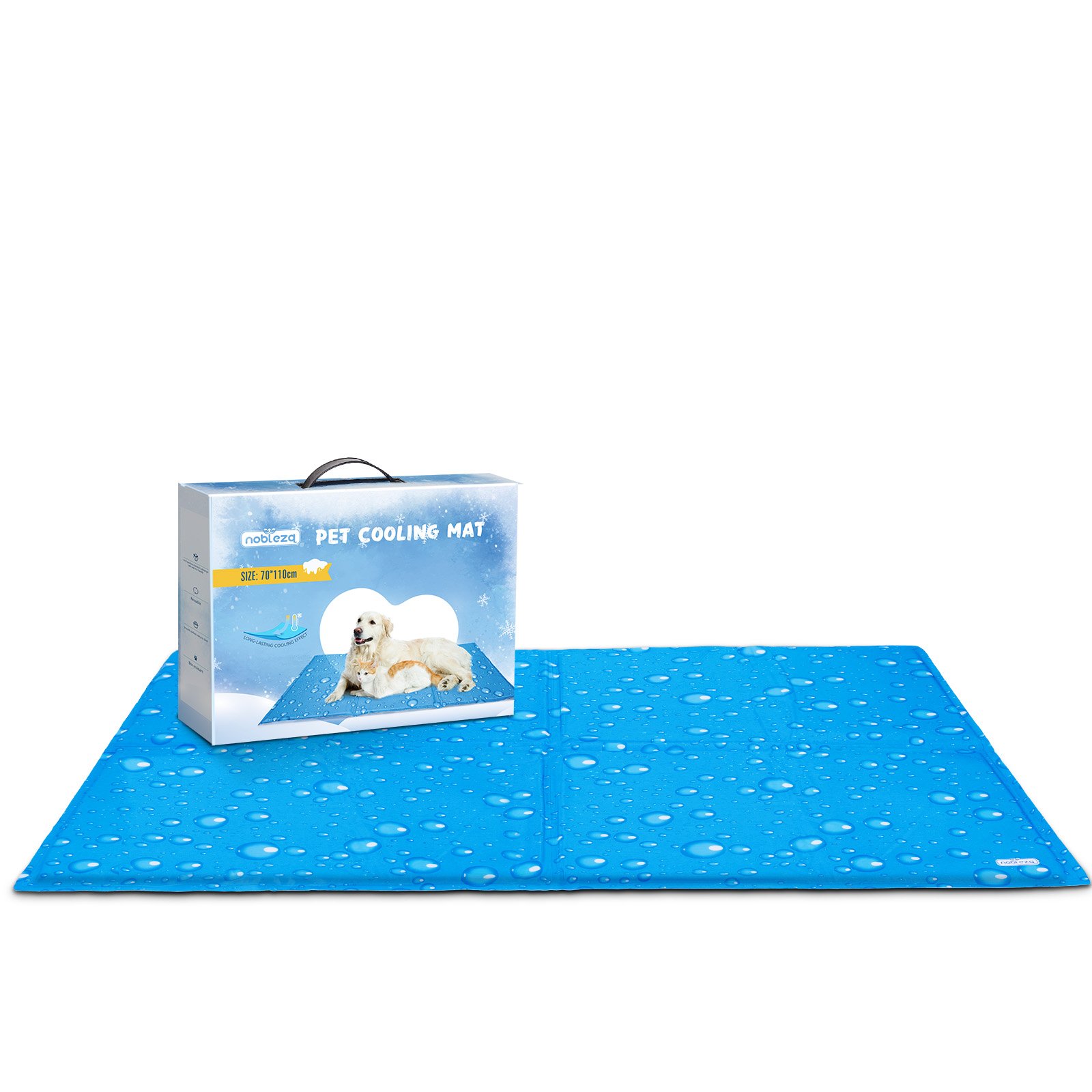 Cama Refrescante Perro Alfombra Refrigerante Para Mascotas Nobleza