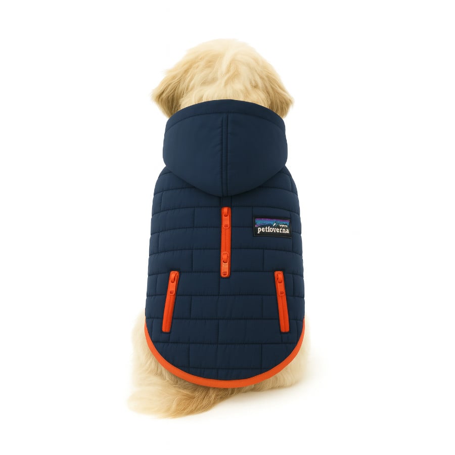 Outech Abrigo Impermeable Azul para perros