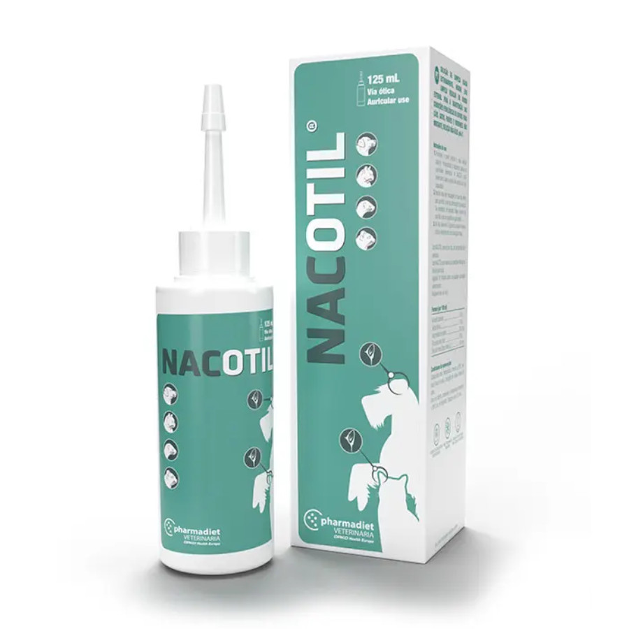 Pharmadiet Nacotil solución ótica para perro y gato