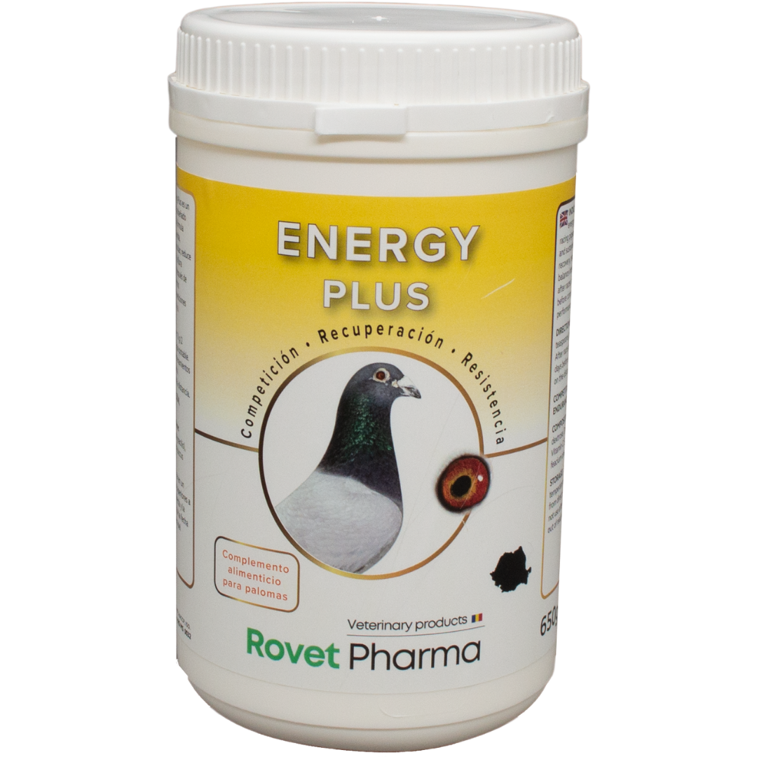 Energy Plus para Palomas 650 g – Energía, Recuperación y Resistencia