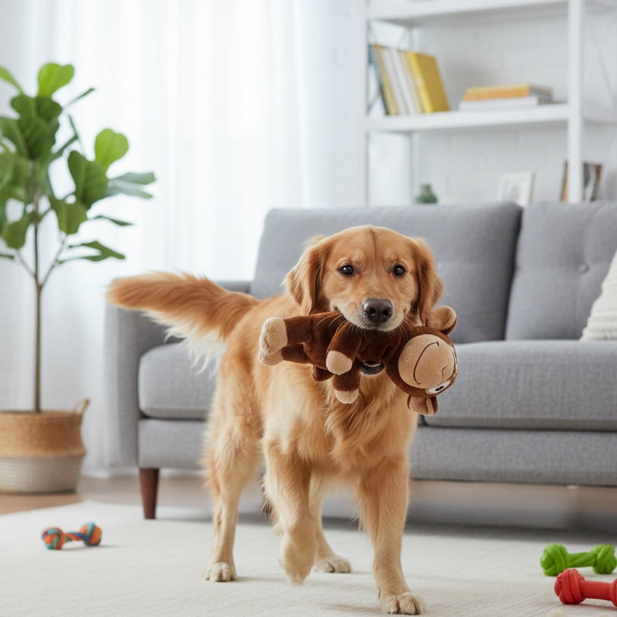 All For Paws Ultrasonic Juguete Mono Hypno para perros