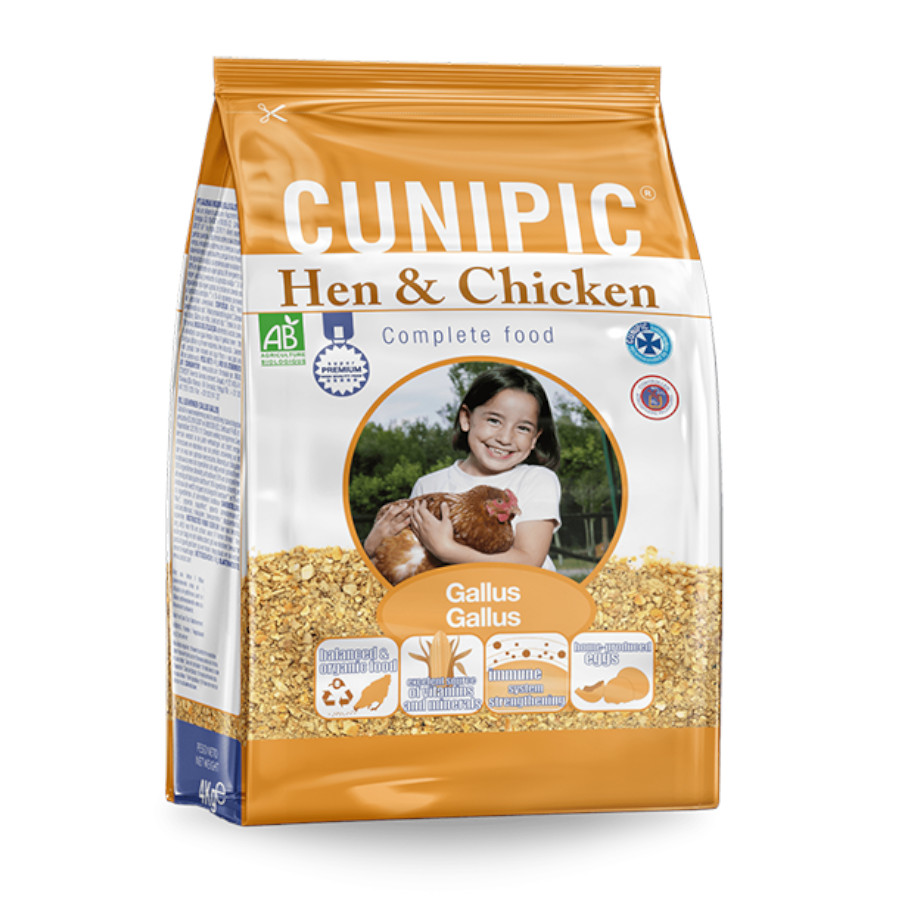 4 KG Cunipic pienso para gallinas