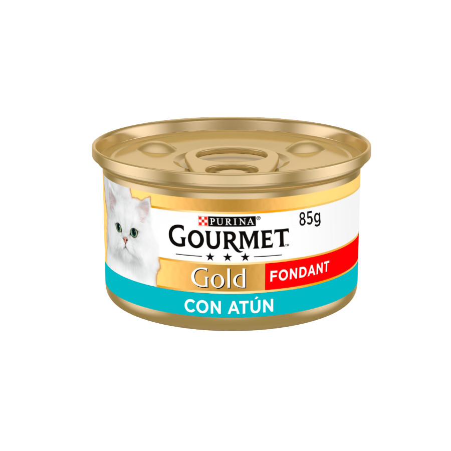 24 latas x 85 g Gourmet Gold Fondant con Atún en paté lata para gatos ¡Pack Ahorro!