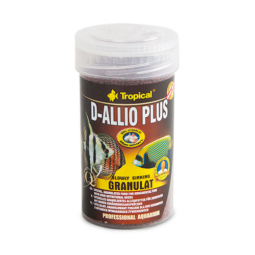 0.1 L Tropical D-Allio Plus Granulos para peces