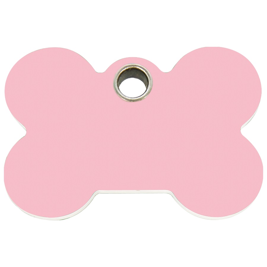 Placa identificativa Plastico Hueso para perros