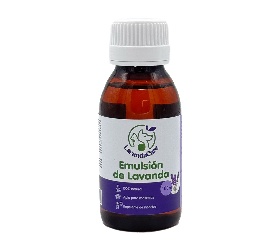 FINCA CASAREJO Emulsión Hidrosoluble de Lavanda LavandaCare – Cuidado Integral para Mascotas, Relajante, Calmante, Aroma Natural y Repelente de