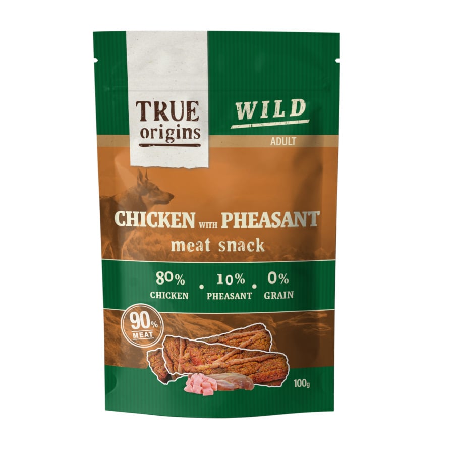 Imagen de True Origins Tiras Wild Adult Pollo y Faisán para perros