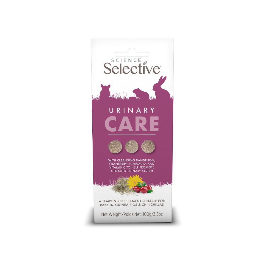 0.1 KG Science Selective Urinary Care Suplemento para roedores