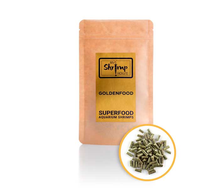 Comida pellet para gambas Golden food