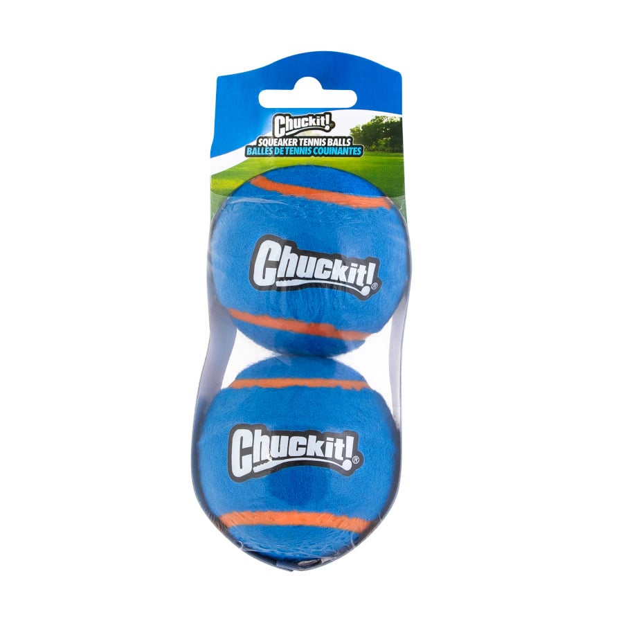 Chuckit! Squeaker Pelota de Tenis con Sonido para perros